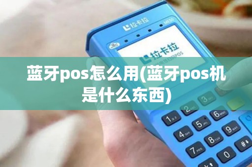 蓝牙pos怎么用(蓝牙pos机是什么东西)
