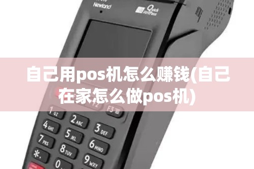 自己用pos机怎么赚钱(自己在家怎么做pos机)
