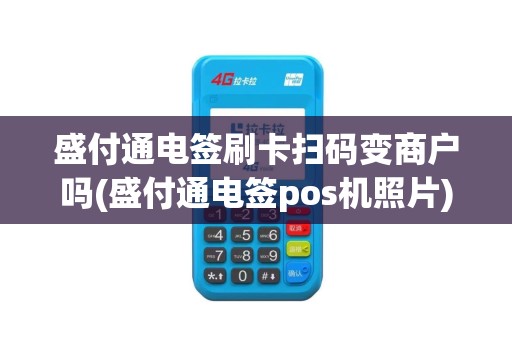盛付通电签刷卡扫码变商户吗(盛付通电签pos机照片)