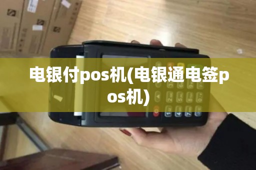 电银付pos机(电银通电签pos机)