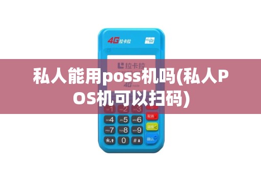 私人能用poss机吗(私人POS机可以扫码)