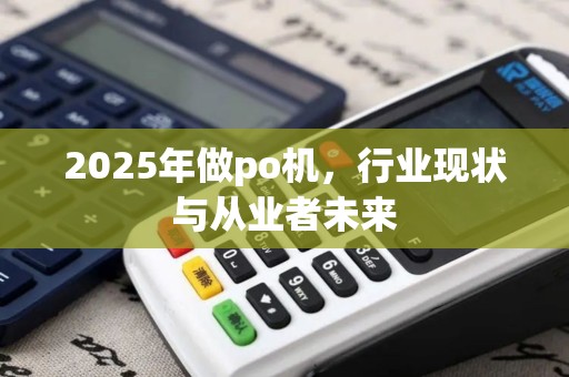 2025年做po机，行业现状与从业者未来