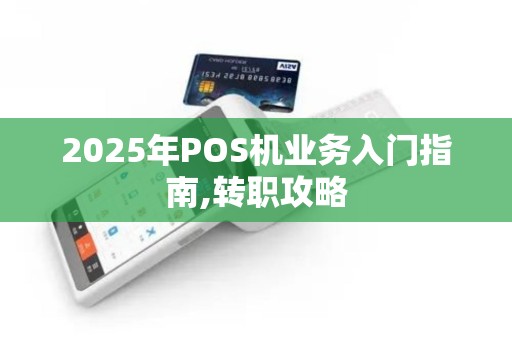 2025年POS机业务入门指南,转职攻略