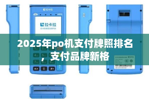 2025年po机支付牌照排名，支付品牌新格