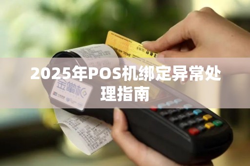 2025年POS机绑定异常处理指南