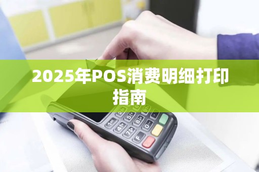 2025年POS消费明细打印指南