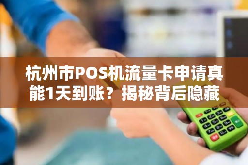 杭州市POS机流量卡申请真能1天到账？揭秘背后隐藏的3大陷阱！