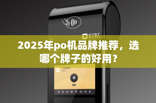 2025年po机品牌推荐，选哪个牌子的好用？