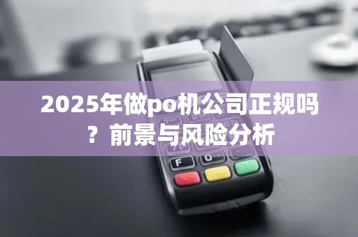 2025年做po机公司正规吗？前景与风险分析