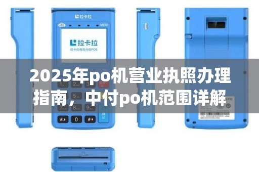 2025年po机营业执照办理指南，中付po机范围详解