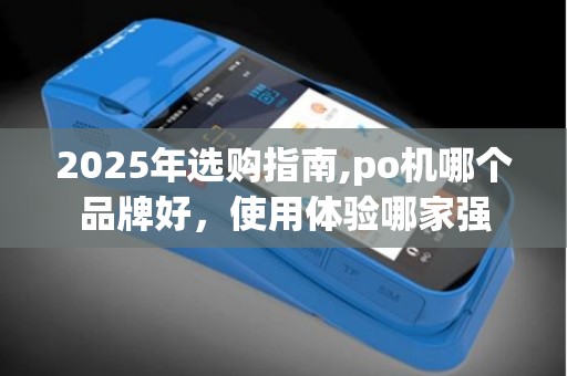 2025年选购指南,po机哪个品牌好，使用体验哪家强