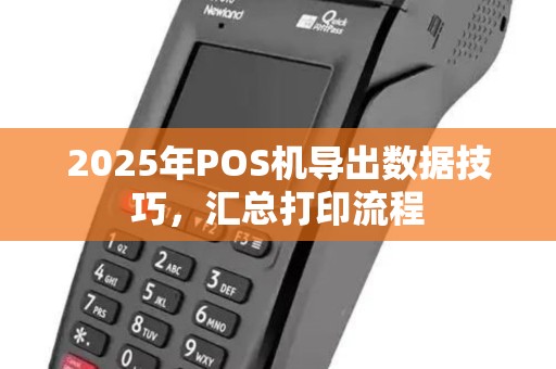 2025年POS机导出数据技巧，汇总打印流程