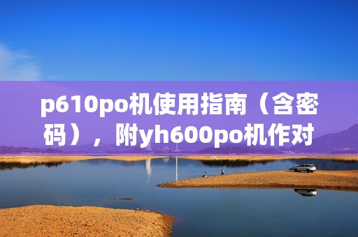 p610po机使用指南（含密码），附yh600po机作对比