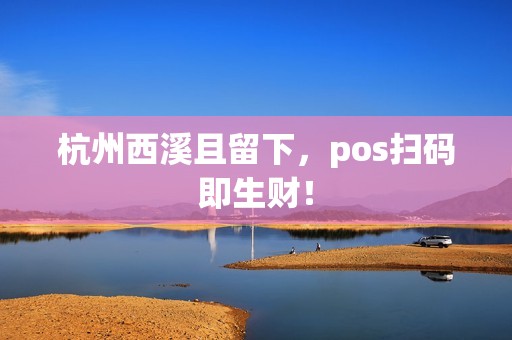 杭州西溪且留下，pos扫码即生财！