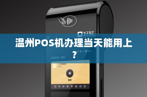 温州POS机办理当天能用上？