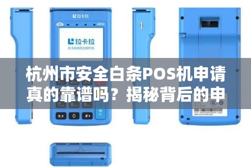 杭州市安全白条POS机申请真的靠谱吗？揭秘背后的申请流程与风险！