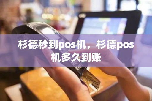 杉德秒到pos机，杉德pos机多久到账