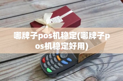哪牌子pos机稳定(哪牌子pos机稳定好用)