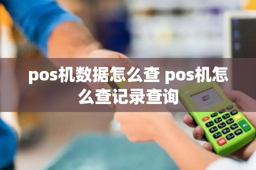 pos机数据怎么查 pos机怎么查记录查询