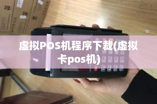 虚拟POS机程序下裁(虚拟卡pos机)