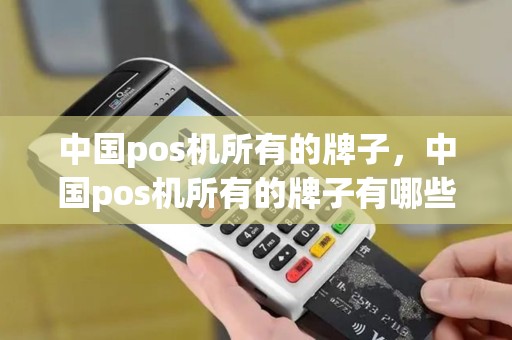 中国pos机所有的牌子，中国pos机所有的牌子有哪些