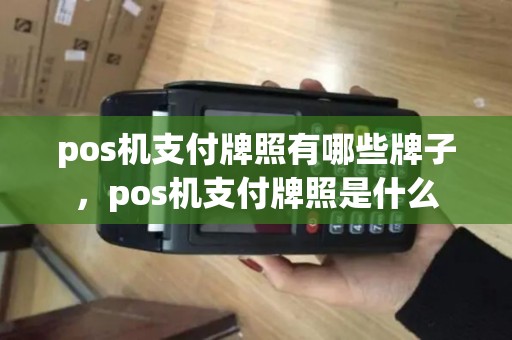 pos机支付牌照有哪些牌子，pos机支付牌照是什么