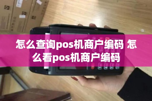 怎么查询pos机商户编码 怎么看pos机商户编码