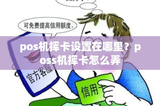 pos机挥卡设置在哪里？poss机挥卡怎么弄