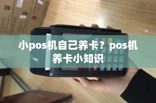 小pos机自己养卡？pos机养卡小知识
