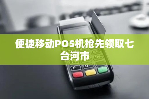 便捷移动POS机抢先领取七台河市