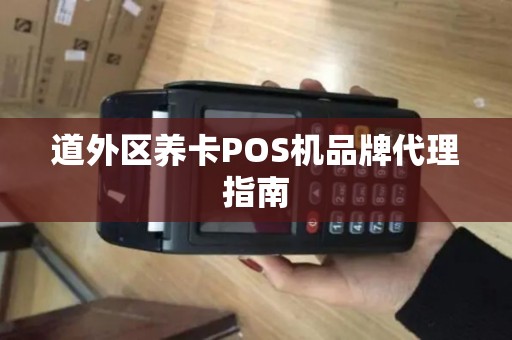 道外区养卡POS机品牌代理指南