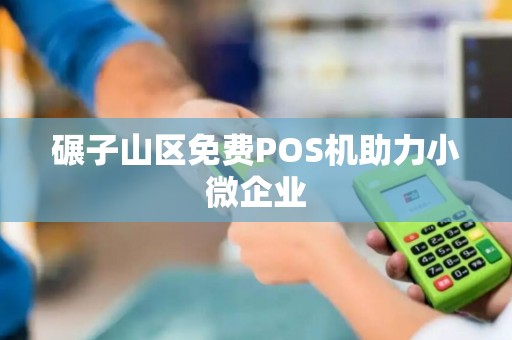 碾子山区免费POS机助力小微企业