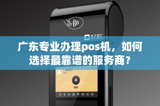 广东专业办理pos机，如何选择最靠谱的服务商？