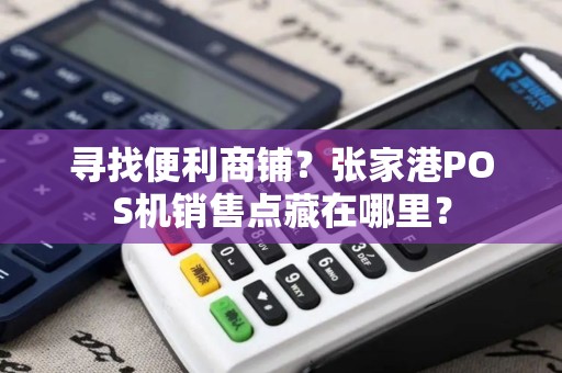 寻找便利商铺？张家港POS机销售点藏在哪里？