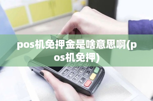 pos机免押金是啥意思啊(pos机免押)