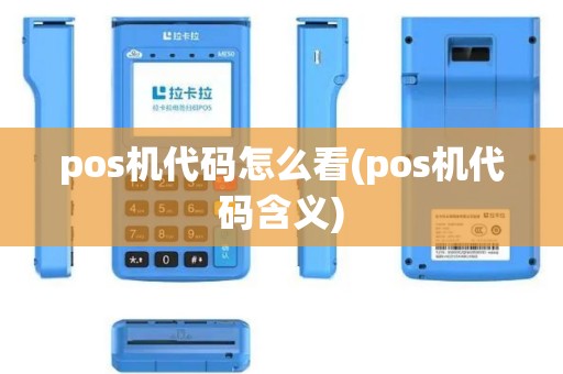 pos机代码怎么看(pos机代码含义)