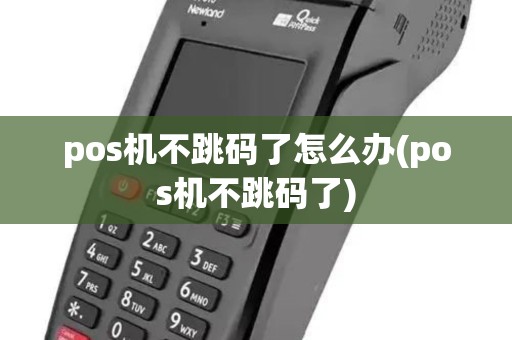 pos机不跳码了怎么办(pos机不跳码了)