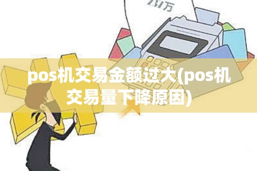 pos机交易金额过大(pos机交易量下降原因)