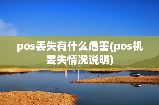 pos丢失有什么危害(pos机丢失情况说明)