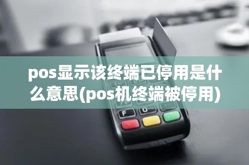 pos显示该终端已停用是什么意思(pos机终端被停用)