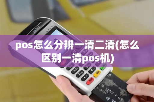 pos怎么分辨一清二清(怎么区别一清pos机)