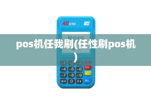 pos机任我刷(任性刷pos机)