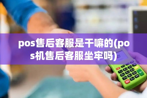 pos售后客服是干嘛的(pos机售后客服坐牢吗)