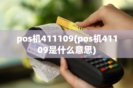 pos机411109(pos机41109是什么意思)