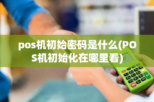 pos机初始密码是什么(POS机初始化在哪里看)