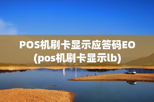 POS机刷卡显示应答码EO(pos机刷卡显示lb) POS机刷卡显示应答码EO(pos机刷卡显示lb)
