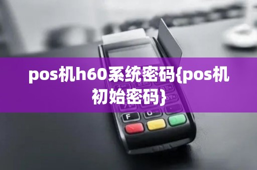 pos机h60系统密码{pos机初始密码}