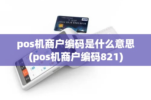 pos机商户编码是什么意思(pos机商户编码821)