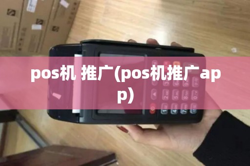 pos机 推广(pos机推广app)