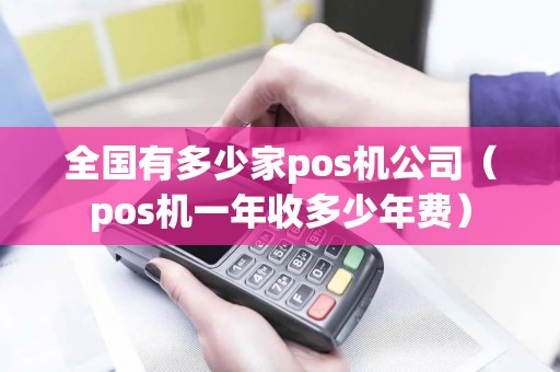 全国有多少家pos机公司（pos机一年收多少年费）